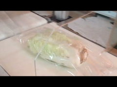 Fabrikpreisservobewegungsgemüse Verpackmaschine, Verpackmaschine der Kartoffelkissenaufbauschung