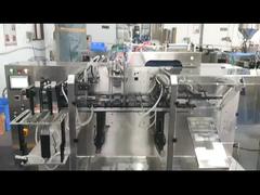 Zweistufige Flüssigfruchtsaft-, Brei-, Honig-, Sojasaucen-Vorgefertigte Beutel-/Kleinbeutel-Verpackungsmaschine