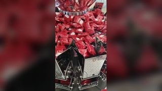 Automatische rotierende Bag-in-Bag-Verpackungsmaschine für vorgefertigte Beutel