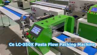 CE-zertifizierte LC-350X Nudelsaucen-Fließverpackungsmaschine