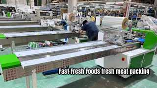 Geschwindigkeit und Effizienz der LC 580S Flowpack-Maschine