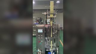 LC-60FBR Premium-Beutelverpackungsmaschine für gefriergetrocknetes Pulver mit einfacher Reißversiegelung und runder Ecke