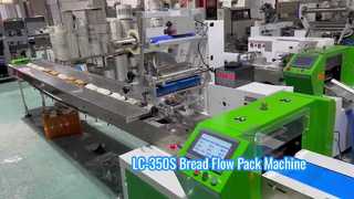 LC-350S Einfach zu bedienender Servomotor Hocheffiziente Kissen-Instant-Haferflocken-Verpackungsmaschine | CE-Zertifizierung