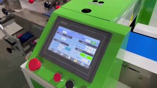 LC-350X 3-Servo-Horizontalkissenwickler für Geleestangen, Kekse und Eis am Stiel