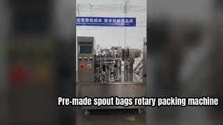 LC-300R 8 Stationen Waschmittelauslaufbeutel Rotations-Doypack Teflon-Versiegelungsverpackung m