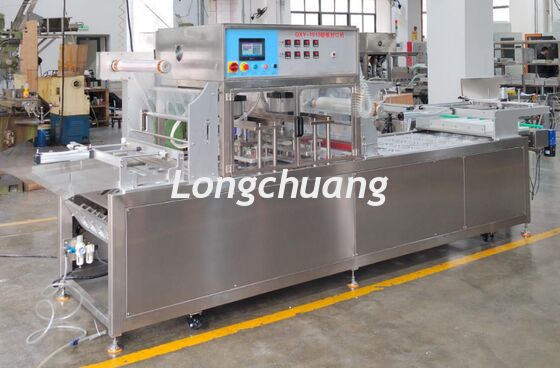 Qualität  LC-QXY-1913 Fully Automatic Vucuum Disc Chain Plate Filling And Sealing Machine Fabrik