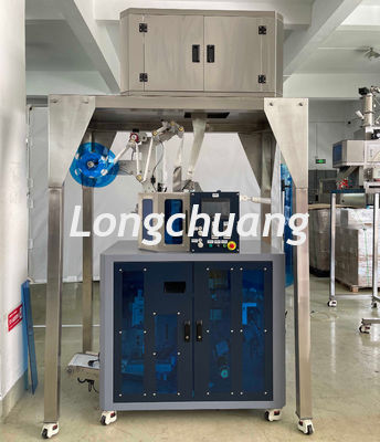 Kaffee-Taschen-Teebeutel-Verpackmaschine des Tropfenfänger-304SS mit innerer äußerer Tasche